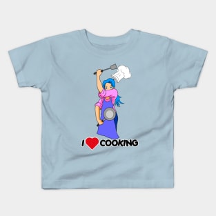 I Love Cooking Kids T-Shirt